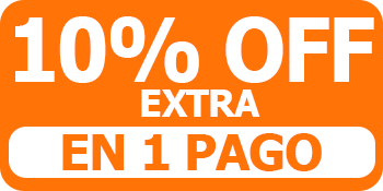 10% Off en 1 Pago