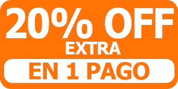 20% Off en 1 Pago